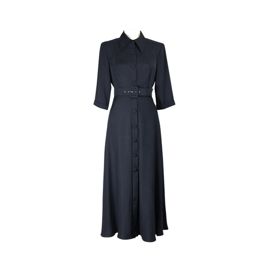 Ascot Dress - Black