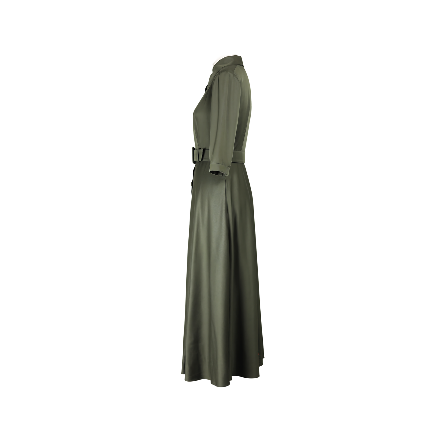 Ascot Dress - Army Green